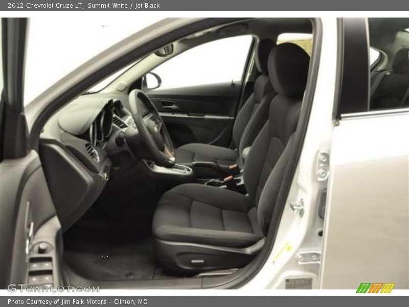 Summit White / Jet Black 2012 Chevrolet Cruze LT