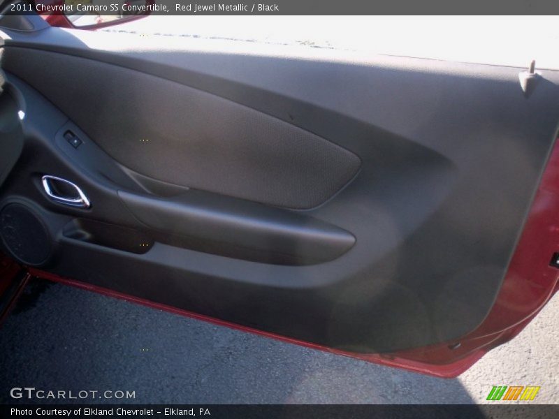 Red Jewel Metallic / Black 2011 Chevrolet Camaro SS Convertible