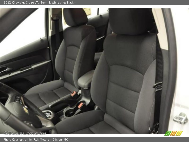 Summit White / Jet Black 2012 Chevrolet Cruze LT