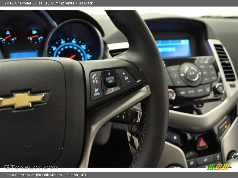 Summit White / Jet Black 2012 Chevrolet Cruze LT