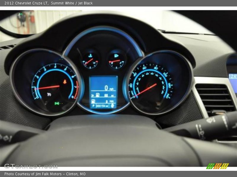 Summit White / Jet Black 2012 Chevrolet Cruze LT