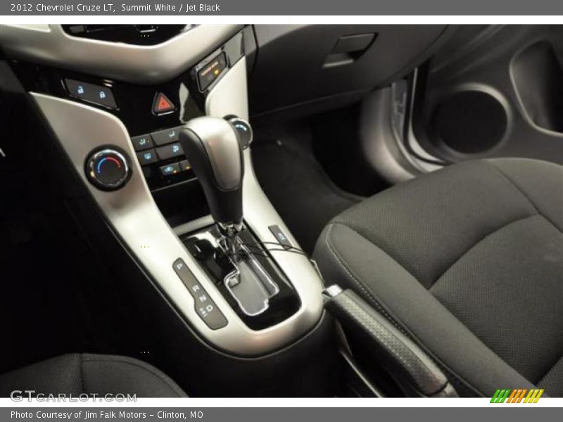 Summit White / Jet Black 2012 Chevrolet Cruze LT