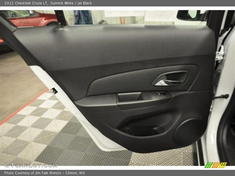 Summit White / Jet Black 2012 Chevrolet Cruze LT