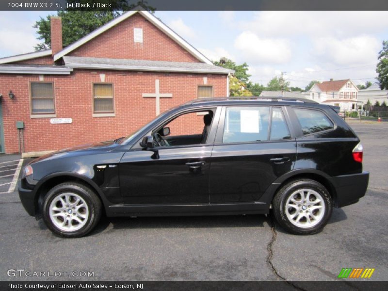Jet Black / Black 2004 BMW X3 2.5i