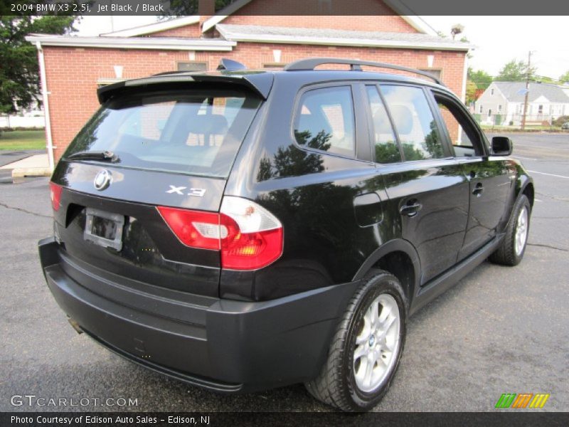 Jet Black / Black 2004 BMW X3 2.5i