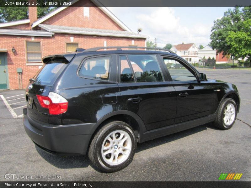 Jet Black / Black 2004 BMW X3 2.5i