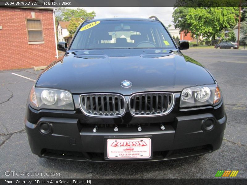Jet Black / Black 2004 BMW X3 2.5i