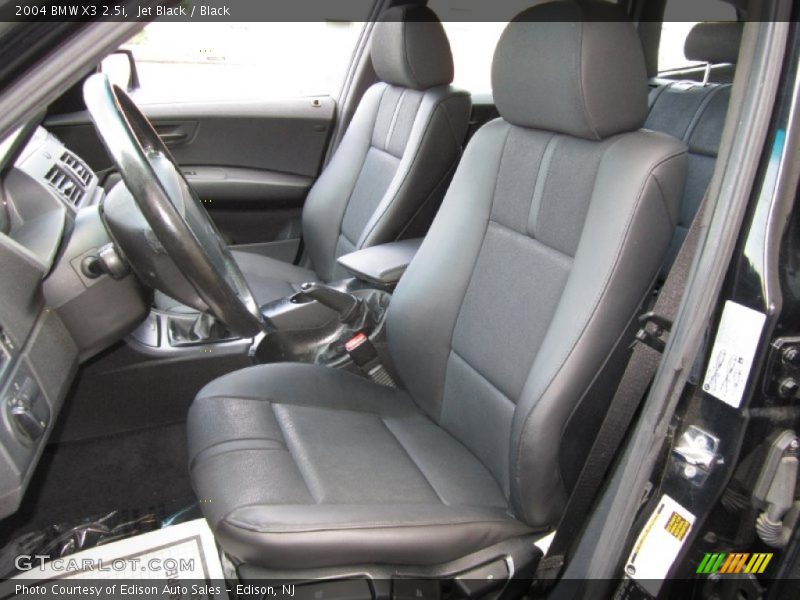 Jet Black / Black 2004 BMW X3 2.5i