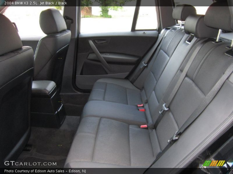 Jet Black / Black 2004 BMW X3 2.5i