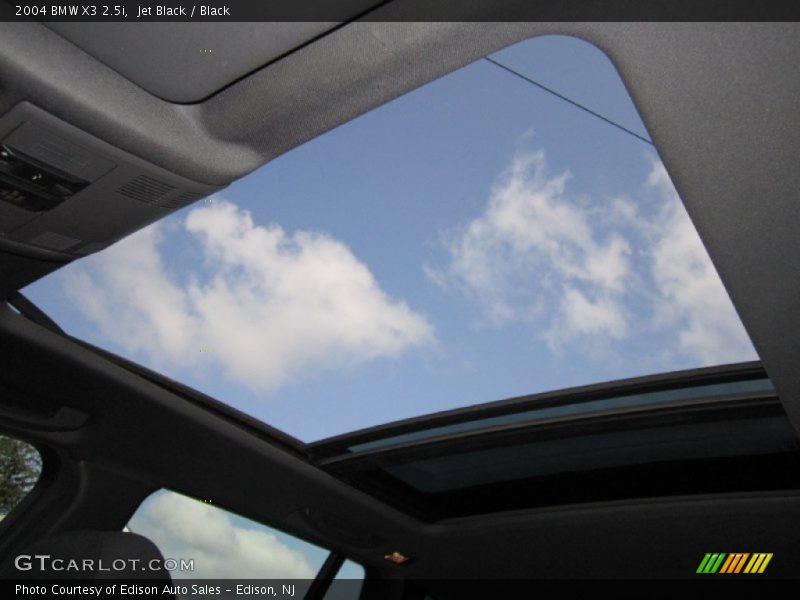 Jet Black / Black 2004 BMW X3 2.5i