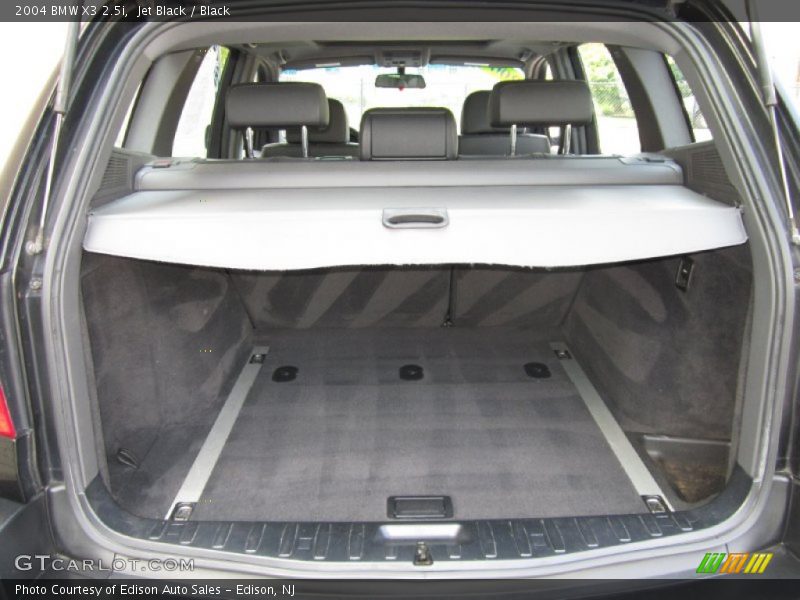 Jet Black / Black 2004 BMW X3 2.5i