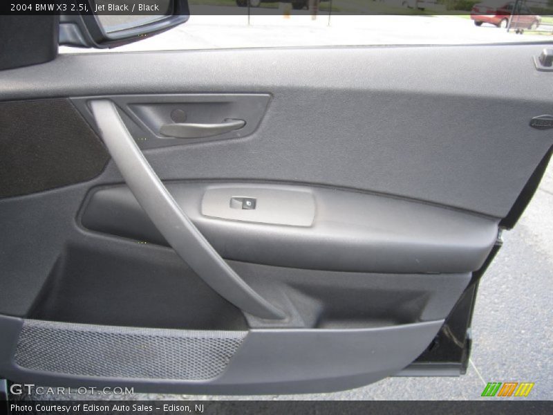 Jet Black / Black 2004 BMW X3 2.5i