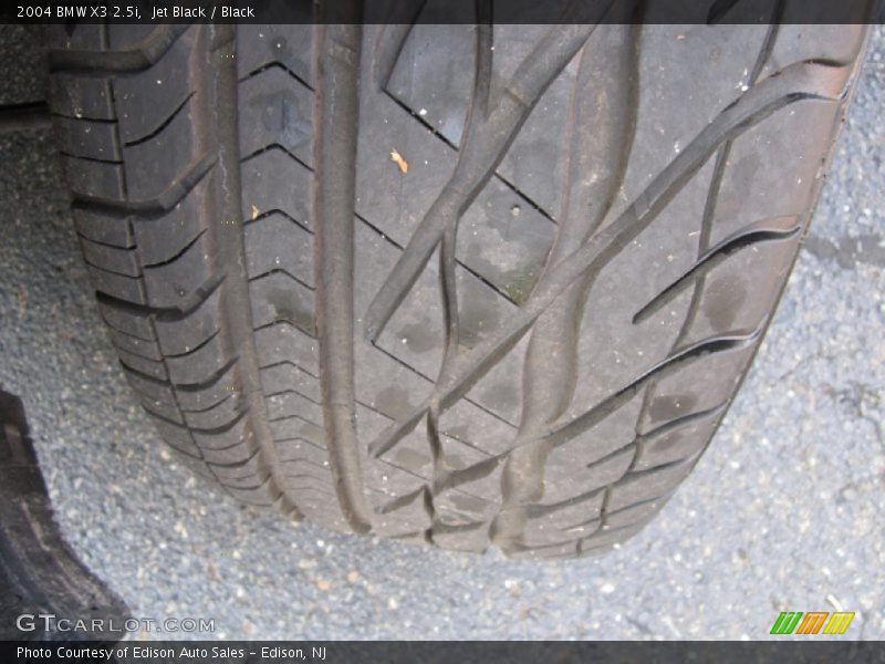 Jet Black / Black 2004 BMW X3 2.5i