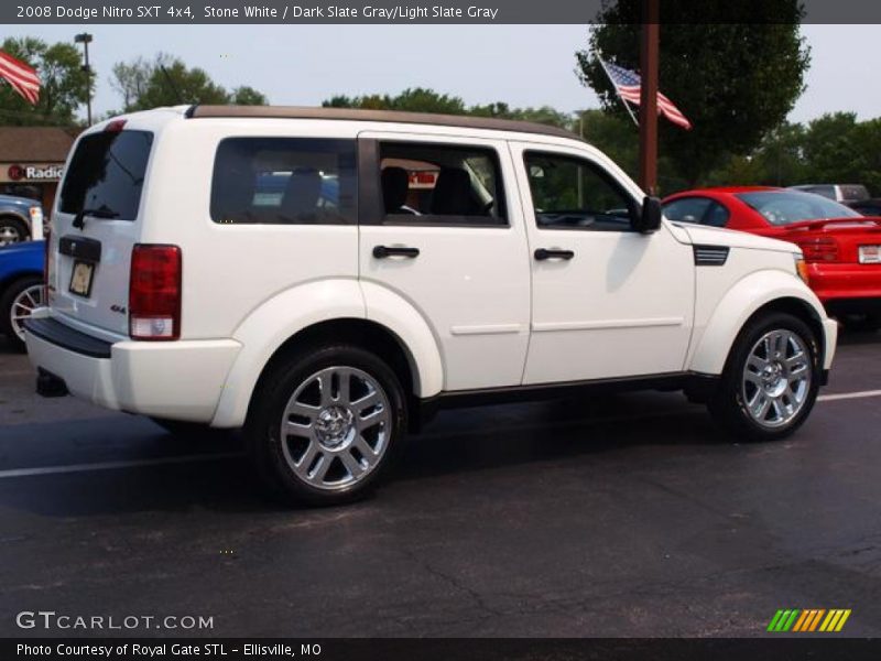 Stone White / Dark Slate Gray/Light Slate Gray 2008 Dodge Nitro SXT 4x4