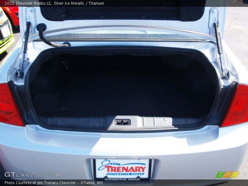 Silver Ice Metallic / Titanium 2012 Chevrolet Malibu LS