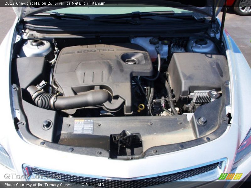 Silver Ice Metallic / Titanium 2012 Chevrolet Malibu LS