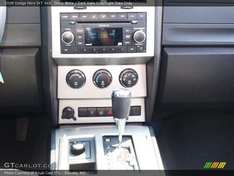 Stone White / Dark Slate Gray/Light Slate Gray 2008 Dodge Nitro SXT 4x4