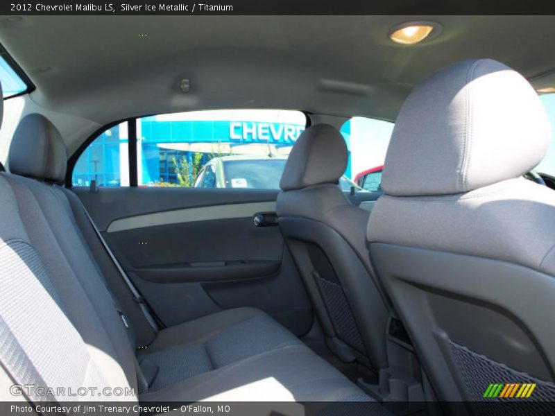 Silver Ice Metallic / Titanium 2012 Chevrolet Malibu LS