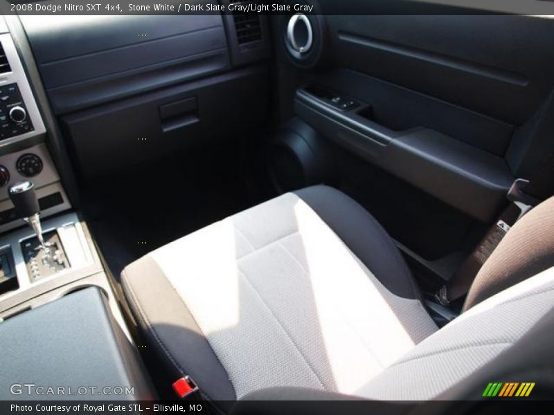 Stone White / Dark Slate Gray/Light Slate Gray 2008 Dodge Nitro SXT 4x4