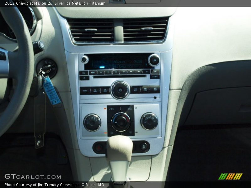 Silver Ice Metallic / Titanium 2012 Chevrolet Malibu LS
