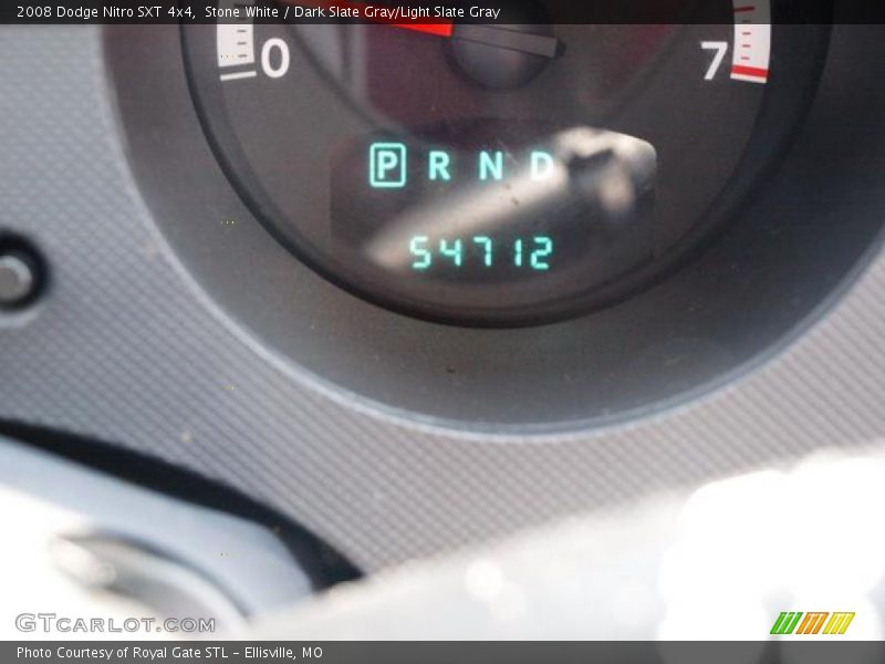 Stone White / Dark Slate Gray/Light Slate Gray 2008 Dodge Nitro SXT 4x4