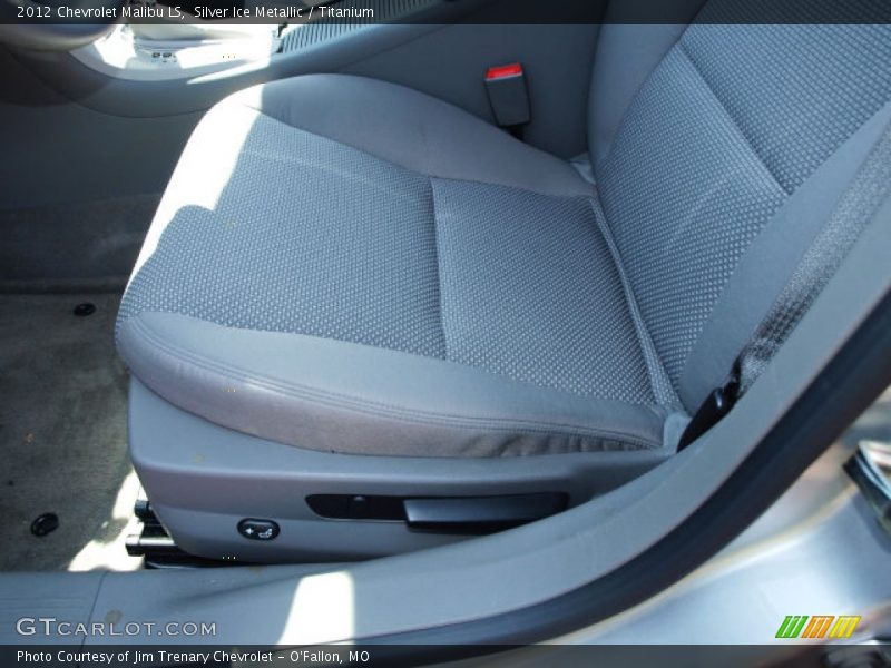Silver Ice Metallic / Titanium 2012 Chevrolet Malibu LS