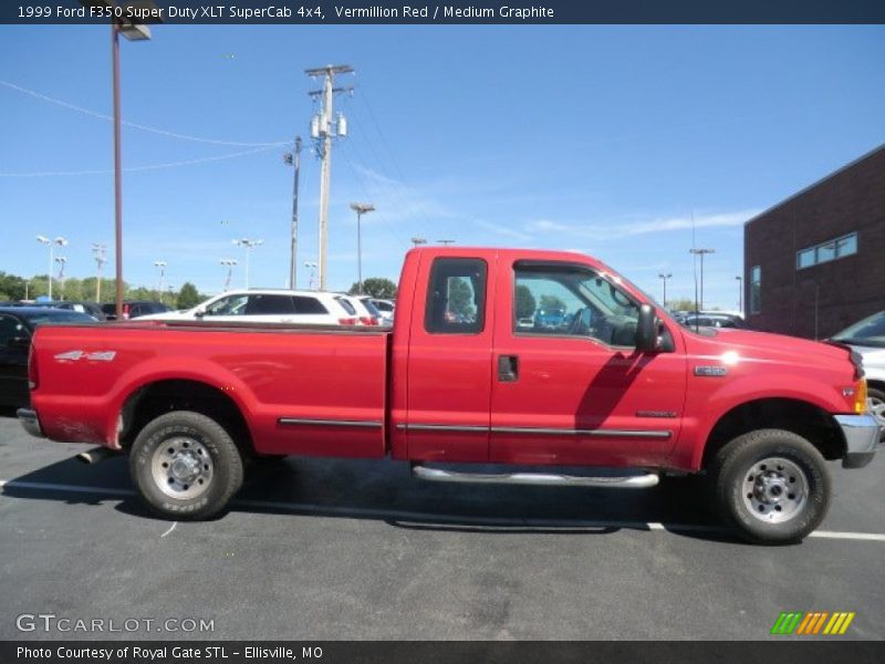  1999 F350 Super Duty XLT SuperCab 4x4 Vermillion Red