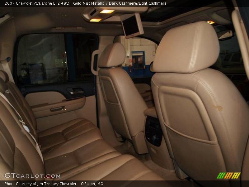Gold Mist Metallic / Dark Cashmere/Light Cashmere 2007 Chevrolet Avalanche LTZ 4WD