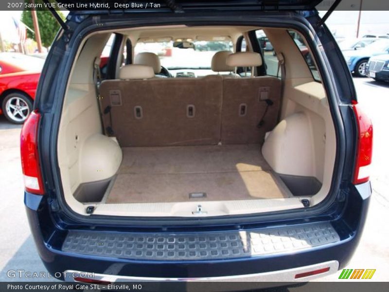 Deep Blue / Tan 2007 Saturn VUE Green Line Hybrid