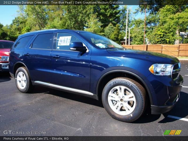  2012 Durango Crew AWD True Blue Pearl
