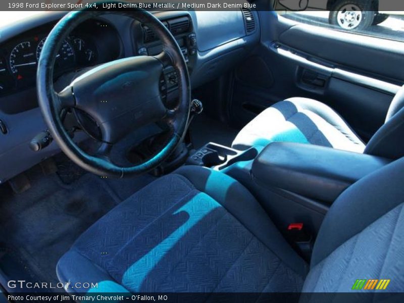  1998 Explorer Sport 4x4 Medium Dark Denim Blue Interior