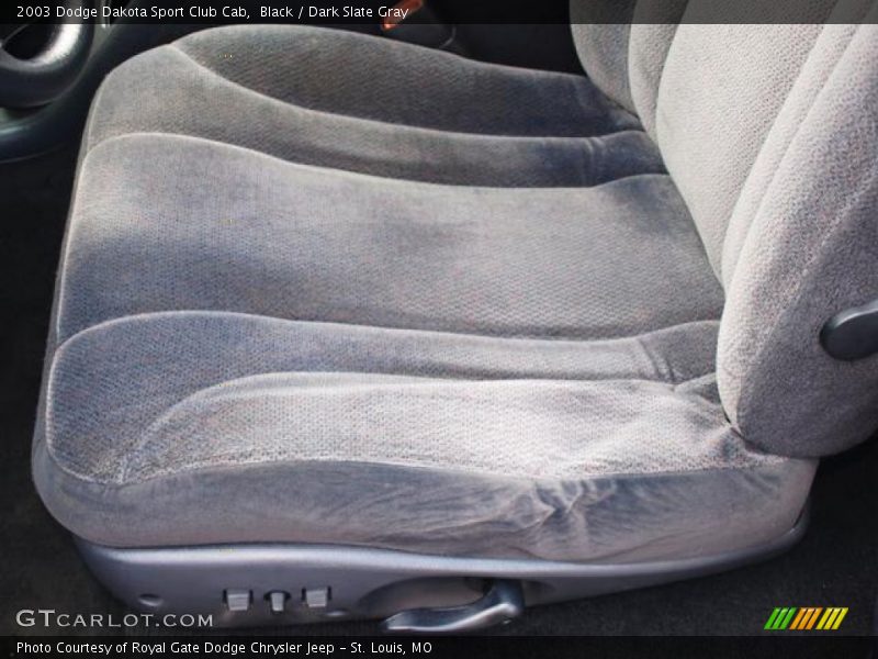 Black / Dark Slate Gray 2003 Dodge Dakota Sport Club Cab