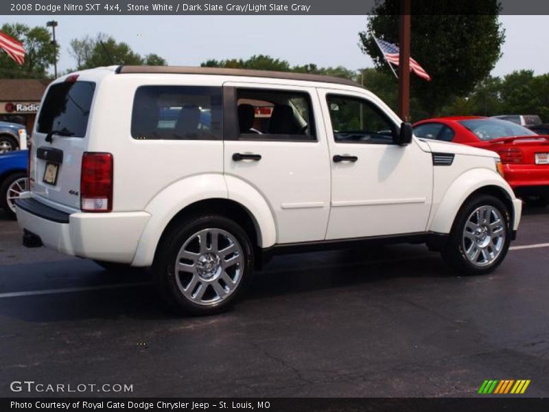 Stone White / Dark Slate Gray/Light Slate Gray 2008 Dodge Nitro SXT 4x4