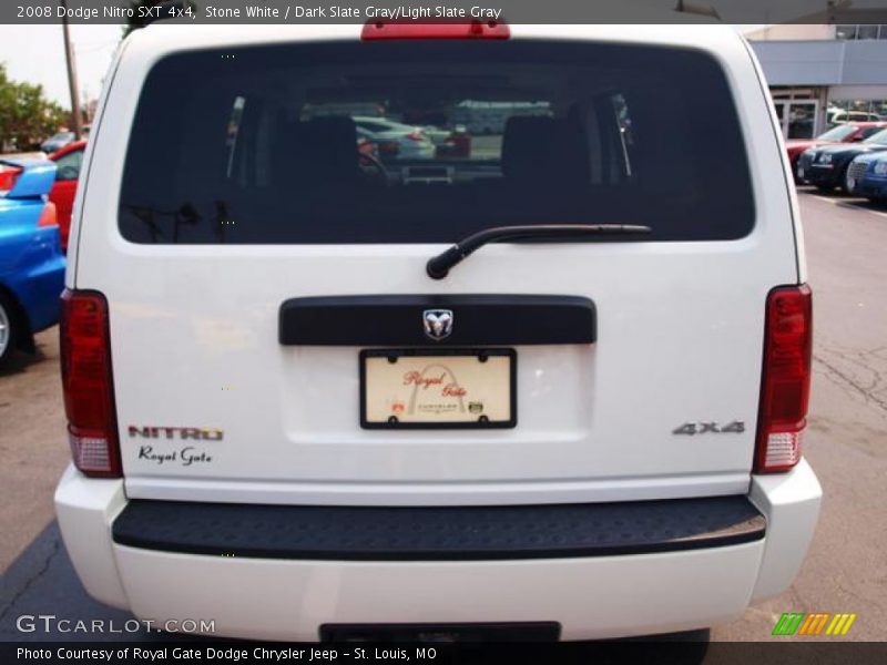 Stone White / Dark Slate Gray/Light Slate Gray 2008 Dodge Nitro SXT 4x4