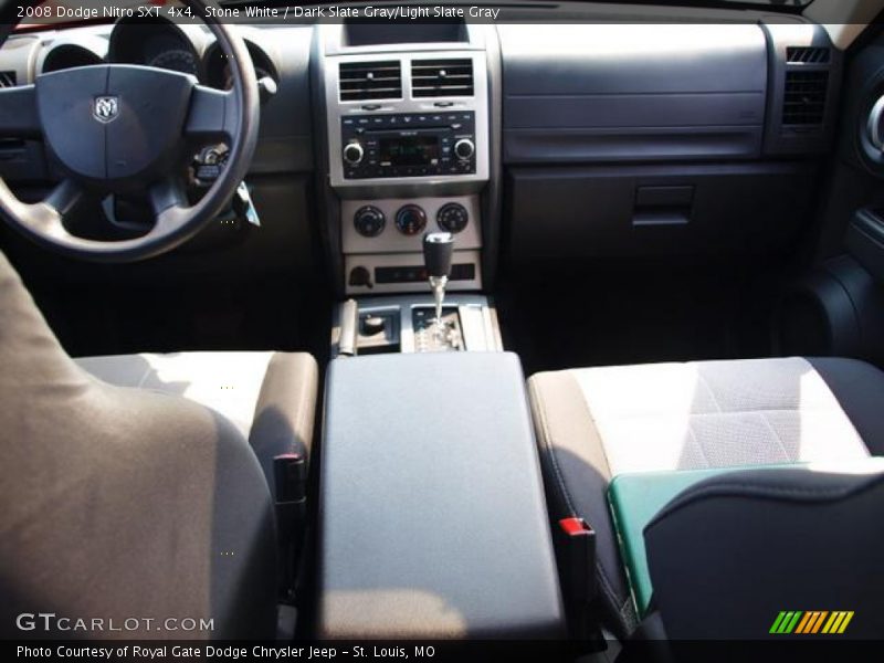 Stone White / Dark Slate Gray/Light Slate Gray 2008 Dodge Nitro SXT 4x4