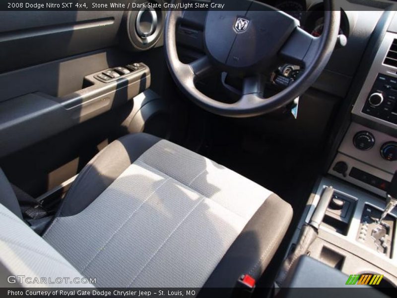 Stone White / Dark Slate Gray/Light Slate Gray 2008 Dodge Nitro SXT 4x4