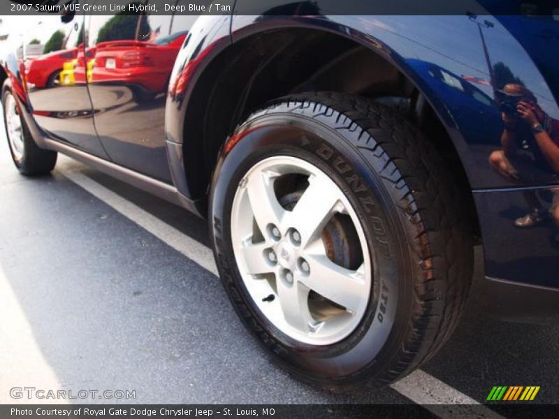 Deep Blue / Tan 2007 Saturn VUE Green Line Hybrid