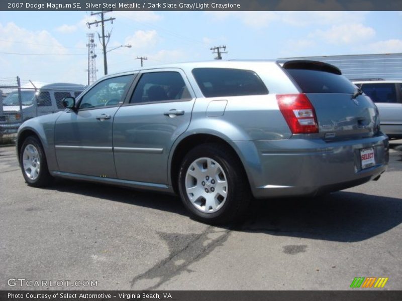 Silver Steel Metallic / Dark Slate Gray/Light Graystone 2007 Dodge Magnum SE