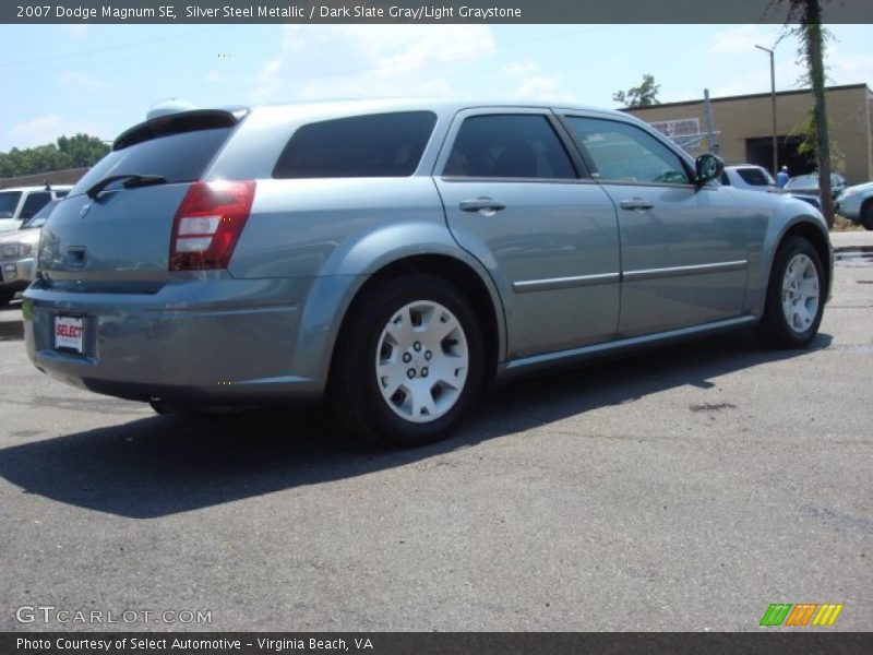 Silver Steel Metallic / Dark Slate Gray/Light Graystone 2007 Dodge Magnum SE