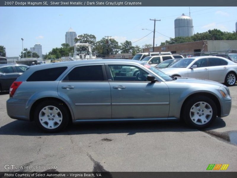 Silver Steel Metallic / Dark Slate Gray/Light Graystone 2007 Dodge Magnum SE