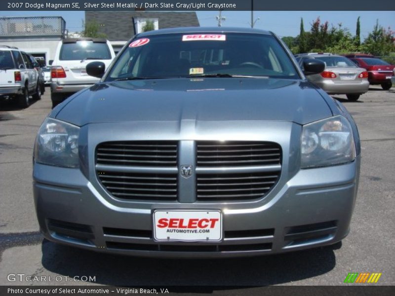 Silver Steel Metallic / Dark Slate Gray/Light Graystone 2007 Dodge Magnum SE