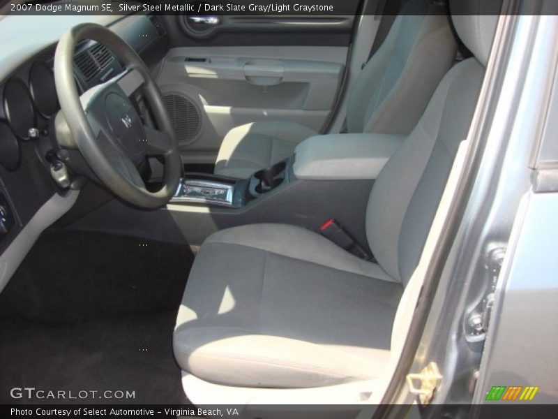 Silver Steel Metallic / Dark Slate Gray/Light Graystone 2007 Dodge Magnum SE