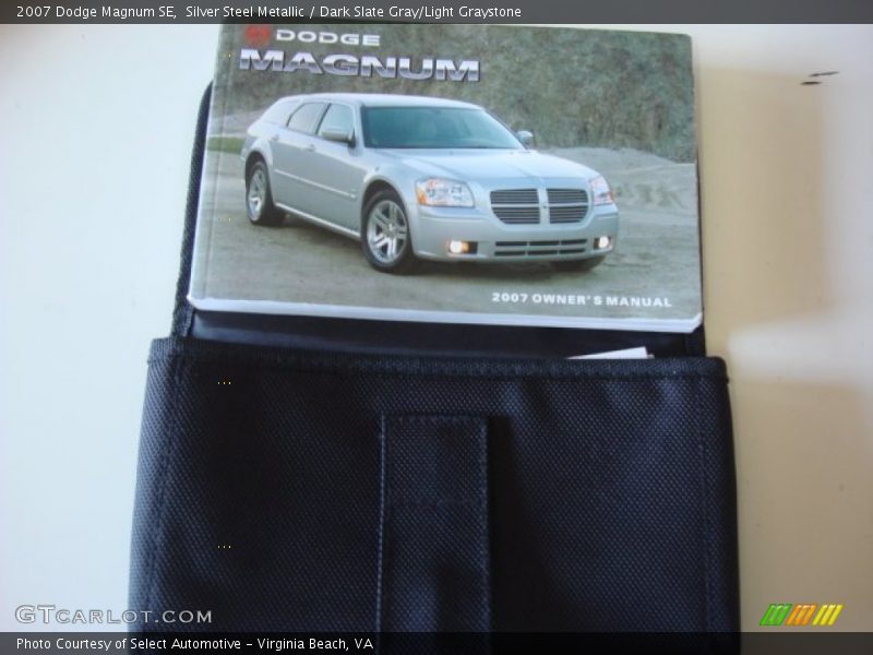 Silver Steel Metallic / Dark Slate Gray/Light Graystone 2007 Dodge Magnum SE