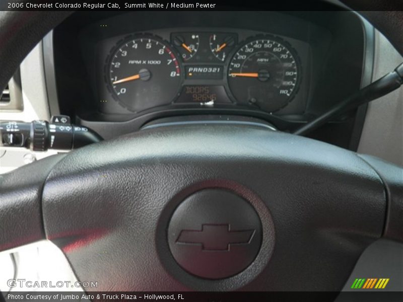 Summit White / Medium Pewter 2006 Chevrolet Colorado Regular Cab