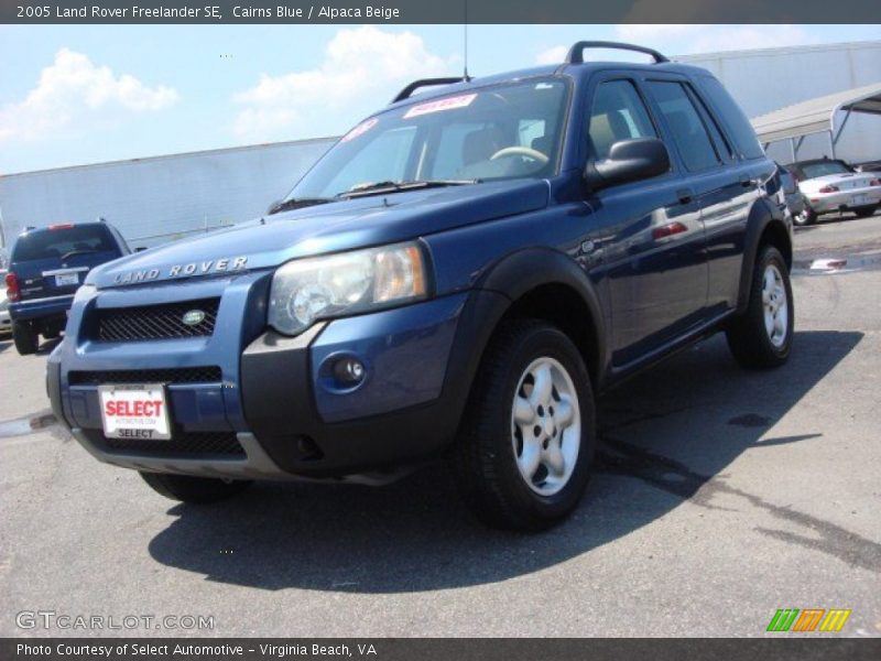 Cairns Blue / Alpaca Beige 2005 Land Rover Freelander SE