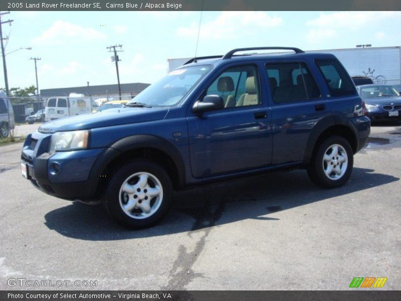 Cairns Blue / Alpaca Beige 2005 Land Rover Freelander SE