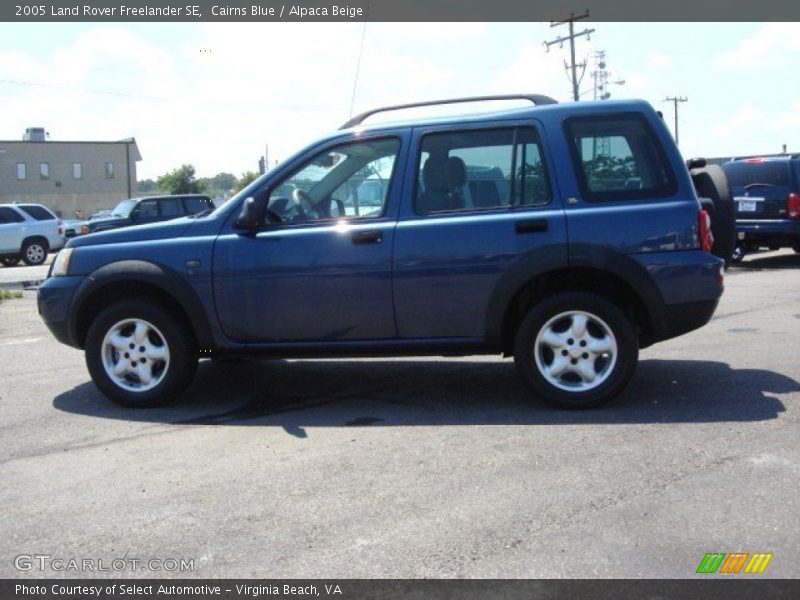Cairns Blue / Alpaca Beige 2005 Land Rover Freelander SE