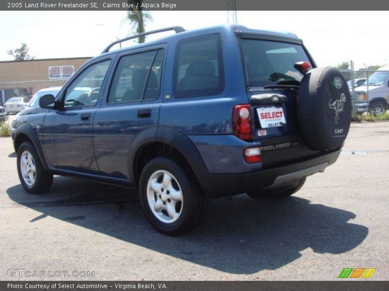 Cairns Blue / Alpaca Beige 2005 Land Rover Freelander SE
