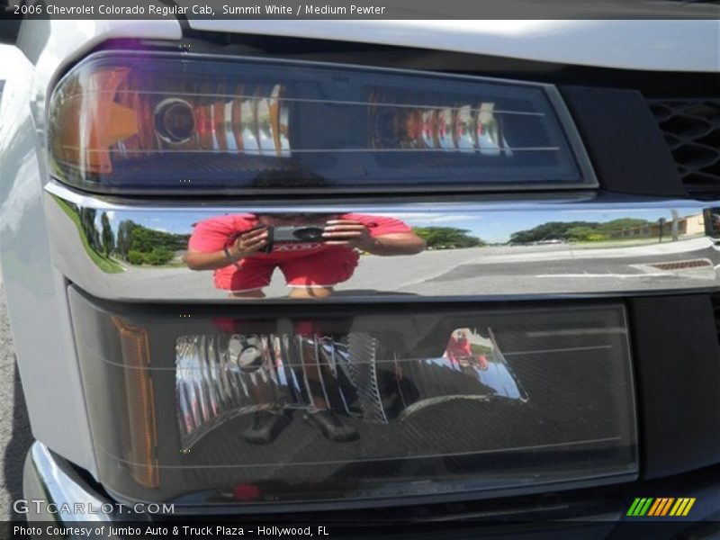Summit White / Medium Pewter 2006 Chevrolet Colorado Regular Cab