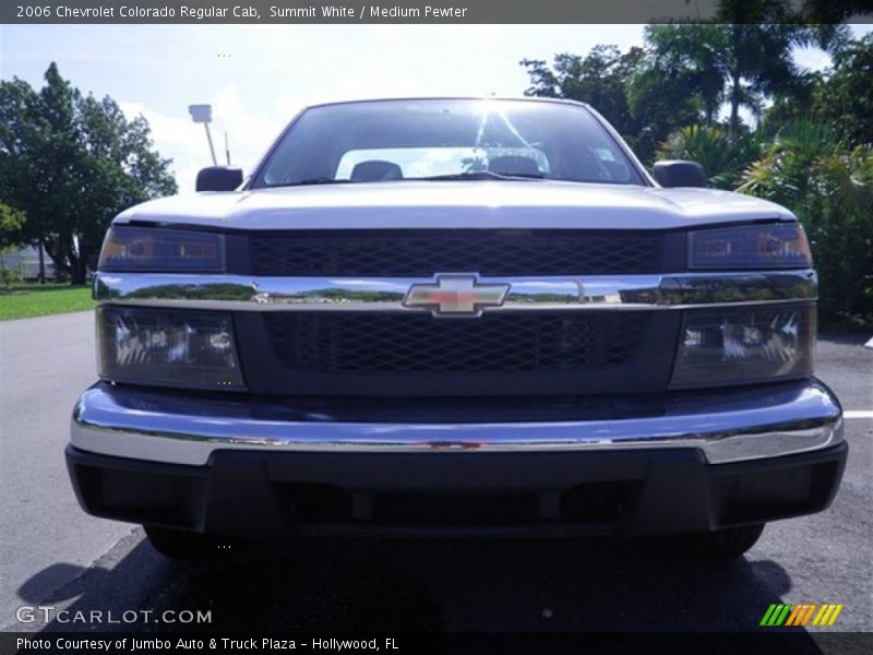 Summit White / Medium Pewter 2006 Chevrolet Colorado Regular Cab